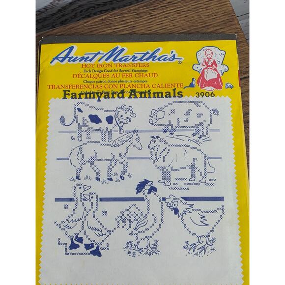 VTG Lot of 12 Aunt Marthas Hot Iron Transfers Embroidery Various Patterns - Picture 4 of 13